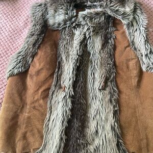 Live a Little Brown and Gray Teddy Jacket